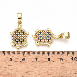 Латунные микро проложить кубического циркония подвески&nbsp;KK-N257-02G