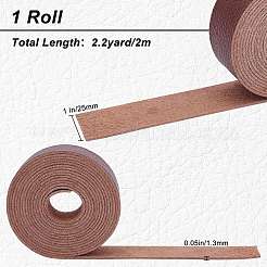 Искусственная кожа ткань обычная ткань личи&nbsp;AJEW-WH0034-89B-02