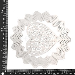 Ветряная вертушка с вращающимся подвесным механизмом из нержавеющей стали 201 (3d).&nbsp;STAS-C166-01G-P