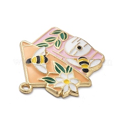 Подвески из эмали и сплава&nbsp;ENAM-R001-01KCG-04