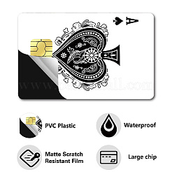 ПВХ пластиковые водонепроницаемые наклейки для карт&nbsp;DIY-WH20044-005
