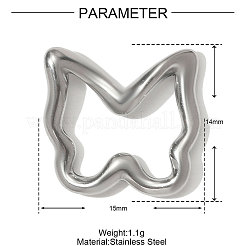 Подвески из нержавеющей стали 304&nbsp;STAS-OY001-23P
