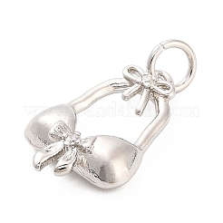 Латунные микро проложить кубического циркония подвески&nbsp;KK-H527-06B-P