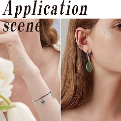 20 шт. 5 стиля подвески из сплава радужного цвета&nbsp;PALLOY-YW0007-03