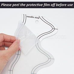 1 набор акриловых шаблонов для квилтинга&nbsp;FIND-AN0001-69