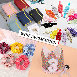 18м 18-х цветный плоский полиэстеровый эластичный шнур&nbsp;EC-ME0001-01