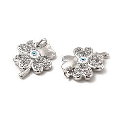 Латунные микро проложить кубического циркония подвески&nbsp;KK-E068-VB134-1