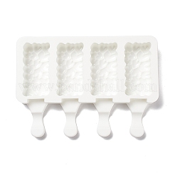 Пищевые силиконовые Молды для мороженого прямоугольной Молды «сделай сам»&nbsp;LS-DIY-D062-03B