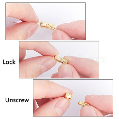 Застежками винт латунный&nbsp;KK-PH0004-26