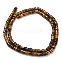 Природных тигровый глаз бисер нитей&nbsp;G-Z110-A34-2x4mm-01