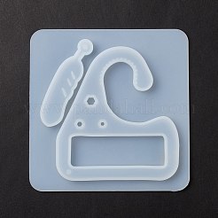 Силиконовые Молды для кулонов в форме перьев и ручек&nbsp;DIY-F114-13
