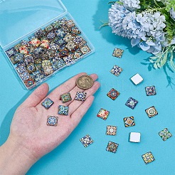 4 пакетик стеклянных кабошонов&nbsp;GGLA-PH0001-75A