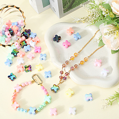 60 шт. акриловые бусины с УФ-покрытием&nbsp;SACR-SP0001-18