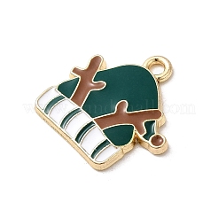 Рождественские эмали сплава подвески&nbsp;FIND-H055-17B-G01