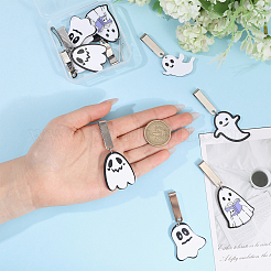 10 шт. 5 стиля подвески для обуви в виде привидения из акрила&nbsp;HJEW-CA00021