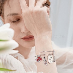 Наборы для изготовления браслета со словом «сделай сам»&nbsp;DIY-SZ0008-09