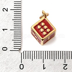 Подвески из нержавеющей стали 304 с эмалью&nbsp;STAS-P431-25G-01