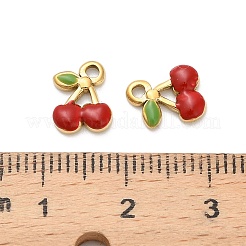 Подвески из нержавеющей стали 304 с эмалью&nbsp;STAS-K306-58A-G