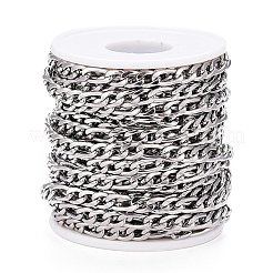 Цепь Figaro из нержавеющей стали 304&nbsp;CHS-M003-12P-A