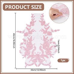 Полиэстеровые цветочные воротники&nbsp;DIY-WH0622-376B