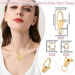 6 шт. карабины из нержавеющей стали 304&nbsp;STAS-BBC0008-57G