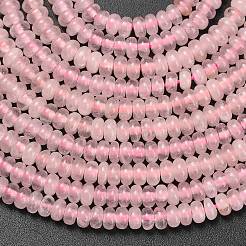 Природного розового кварца нитей бисера G-L635-A07-4x2mm
