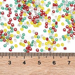 4 цвет 11/0 рождественских круглых бисера Toho&nbsp;SEED-X0058-27