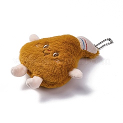 Милый мультяшный плюшевый тканевый кулон украшение&nbsp;LS-HJEW-K048-01A