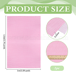 Хлопчатобумажная ткань с рисунком тартан&nbsp;DIY-WH0591-273C