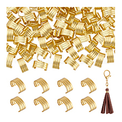 120шт латунные складные обжимные концы&nbsp;KK-PH0014-10C