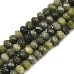 Натуральные китайские бусины из южного нефрита&nbsp;G-C259-A31-5x8mm