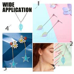 Подвески из нержавеющей стали 201 с вакуумным покрытием pvd&nbsp;STAS-UN0019-36