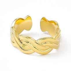 Ионное покрытие(ip) 304 нержавеющая сталь манжета кольцо для женщин&nbsp;LS-RJEW-C060-32G