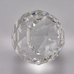 Прозрачные стеклянные подвески k9&nbsp;GLAA-WH0015-35C