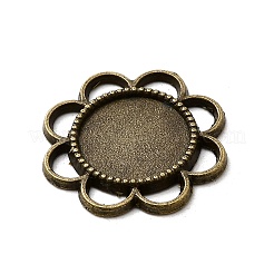 Цветочные параметры сплава кабошон&nbsp;PALLOY-N0088-33AB-NF