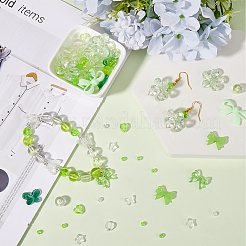 Прозрачные акриловые бусины смешанного стиля&nbsp;TACR-SC0001-27B