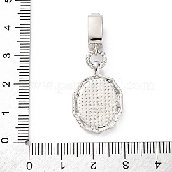 Латунные микро проложить кубического циркония подвески&nbsp;KK-S510-45GP-03