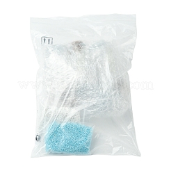 Наборы для самостоятельного изготовления стеклянных и ракушечных бусин в стиле «океанский пляж»&nbsp;DIY-FS0007-57