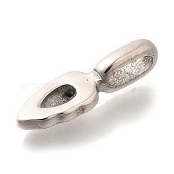 Оправы для подвесок из нержавеющей стали 304 в виде кабошонов&nbsp;STAS-G350-23P