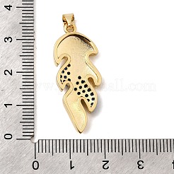 Латунные микро проложить кубического циркония подвески&nbsp;KK-I360-005G