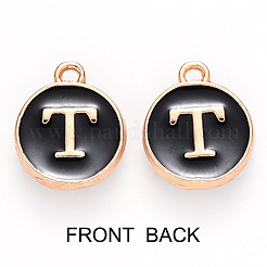 Позолоченные подвески из эмалевого сплава&nbsp;ENAM-SZ0001-26B-T