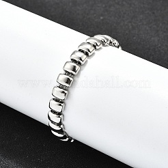 Браслеты из прямоугольной цепочки из нержавеющей стали 304 для женщин&nbsp;BJEW-R022-01P