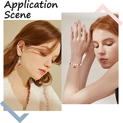 120 шт. эмалевые подвески из сплава на осеннюю тематику&nbsp;ENAM-SC0005-86