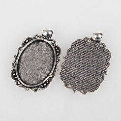 Подвески для размещения кабошонов&nbsp;X-TIBEP-O006-51AS