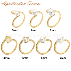 Латунный колышек для установки открытого манжетного кольца&nbsp;KK-G518-10G-01