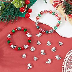 30шт 3 стиля бусины из сплава в тибетском стиле&nbsp;FIND-SC0020-99A