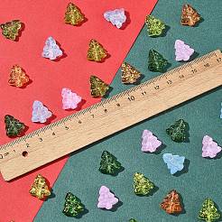 40 шт. окрашенные и нагретые стеклянные бусины&nbsp;GLAA-FS0001-88A