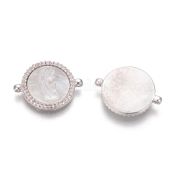 Соединители из латуни с микрочастицами и кубическим цирконием&nbsp;KK-I656-46P