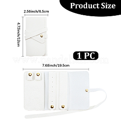 Рулоны для украшений из искусственной кожи для сережек&nbsp;AJEW-WH20020-456B