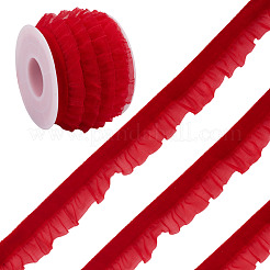 5 ярд эластичной бархатной органзовой ленты&nbsp;SRIB-TA0001-28B